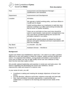 Editable Product Development Manager Job Description Template Excel