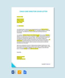 Free Custom Daycare Director Job Description Template Word Sample