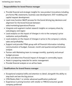 Free Custom Finance Director Job Description Template Excel Sample