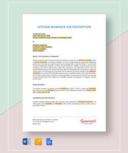 Free Editable Product Development Manager Job Description Template  Sample