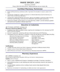 Free Printable Pharmacy Technician Job Description Template Word