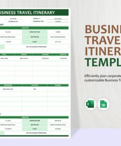 editable travel planner templates in excel to download multi city travel itinerary template sample