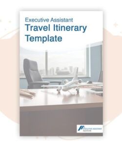 printable executive assistant templates free downloads executive assistant travel itinerary template example