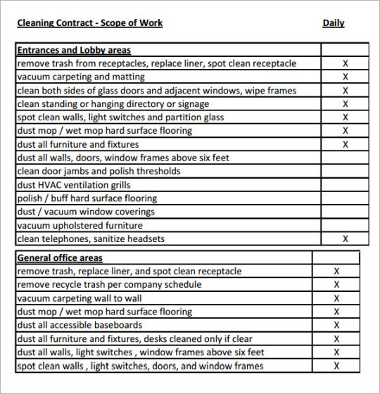 construction rfp template commercial construction scope of work template doc