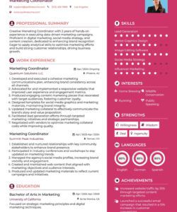 Custom Marketing Coordinator Job Description Template Pdf