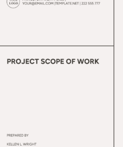 free deep cleaning scope of work template  edit online &amp;amp; download  template janitorial scope of work template