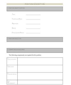 Free Editable Canvassing Job Description Template Excel