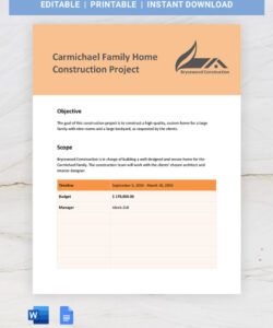 free editable scope of work templates in word to download engineering project scope of work template