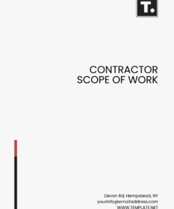 free free deep cleaning scope of work template  edit online &amp;amp; download  template janitorial scope of work template and sample