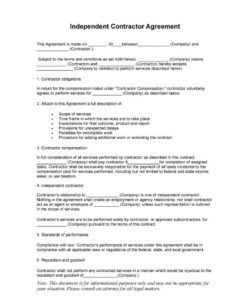 free free independent contractor agreement forms templates within scope of work agreement template independent contractor scope of work template pdf