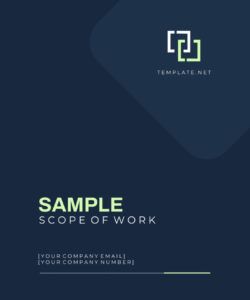 free free sample scope of work template to edit online internship scope of work template and sample
