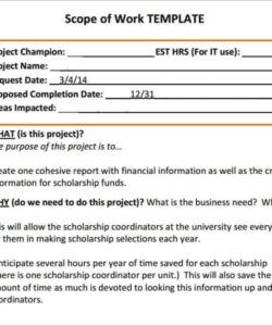 free free scope of work template construction home remodel scope of work template and sample