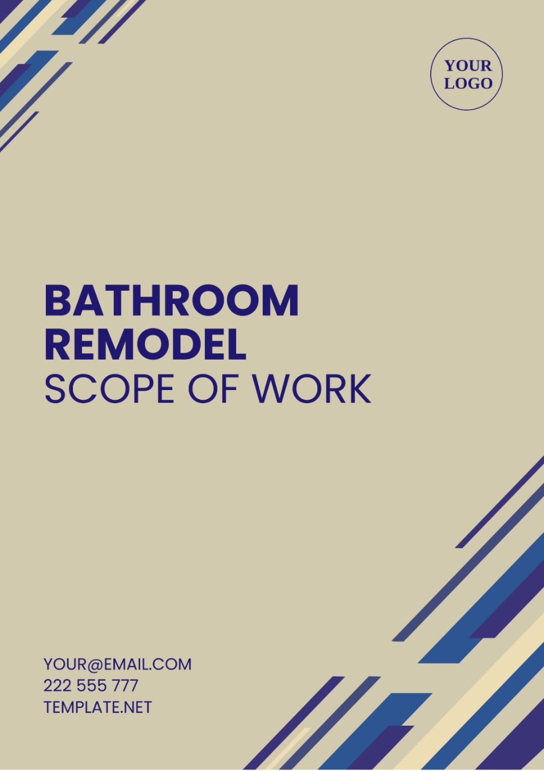 free free scope of work templates  edit online &amp;amp; download  template home remodel scope of work template pdf