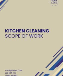 free kitchen order guide template to edit online bathroom remodel scope of work template
