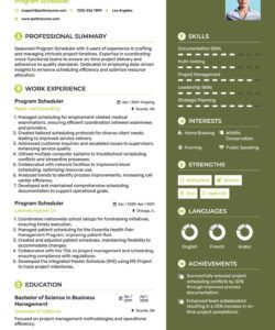Free  Master Scheduler Job Description Template Word Sample