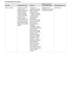 free method statement template word document kimoni demolition scope of work template and sample