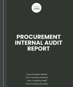 free procurement internal audit report template to edit online internal audit scope of work template
