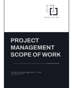 free project management scope of work template to edit online managed services scope of work template pdf