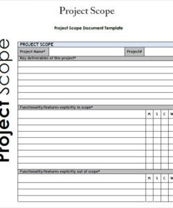 free project scope templates event management scope of work template doc