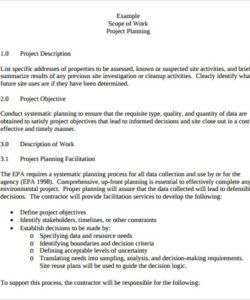 free scope of work agreement template  creative template inspiration legal scope of work template