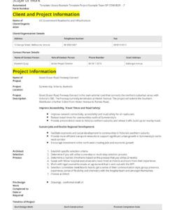 free scope of work template free  printable word searches managed services scope of work template