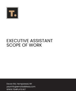 free scope of work templates to edit online &amp;amp; print training scope of work template doc