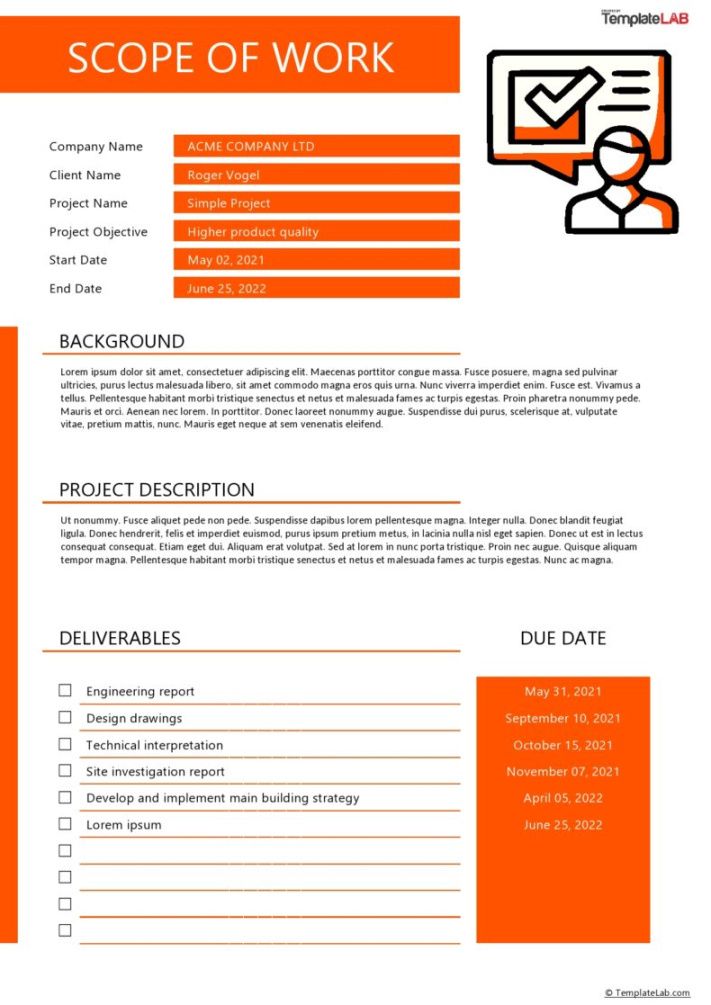 interior design scope of work template  design talk flooring scope of work template and sample