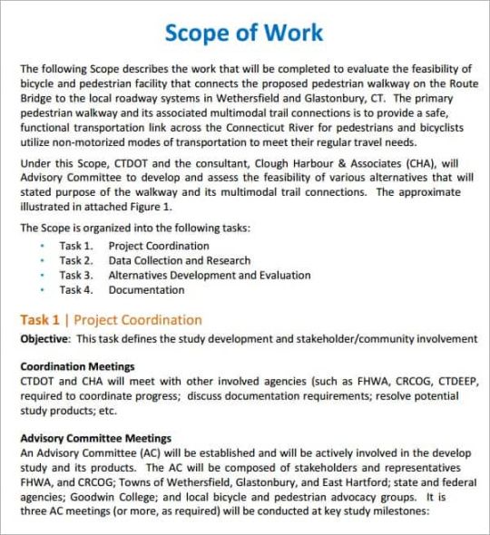 scope of work template for construction residential renovation scope of work template