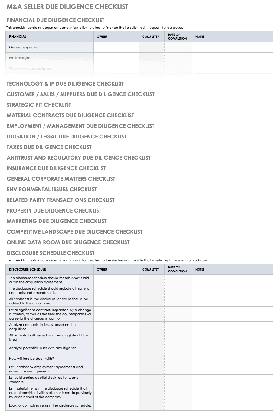 financial-due-diligence-scope-of-work-template