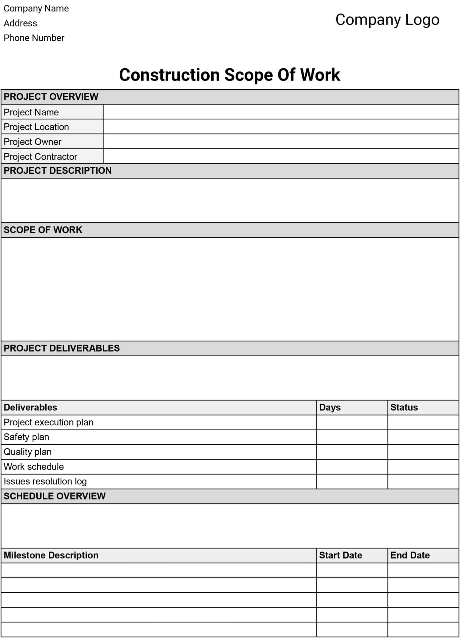 subcontractor-scope-of-work-template