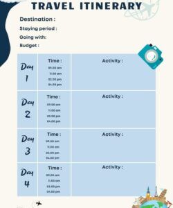 4-day-travel-itinerary-templatete