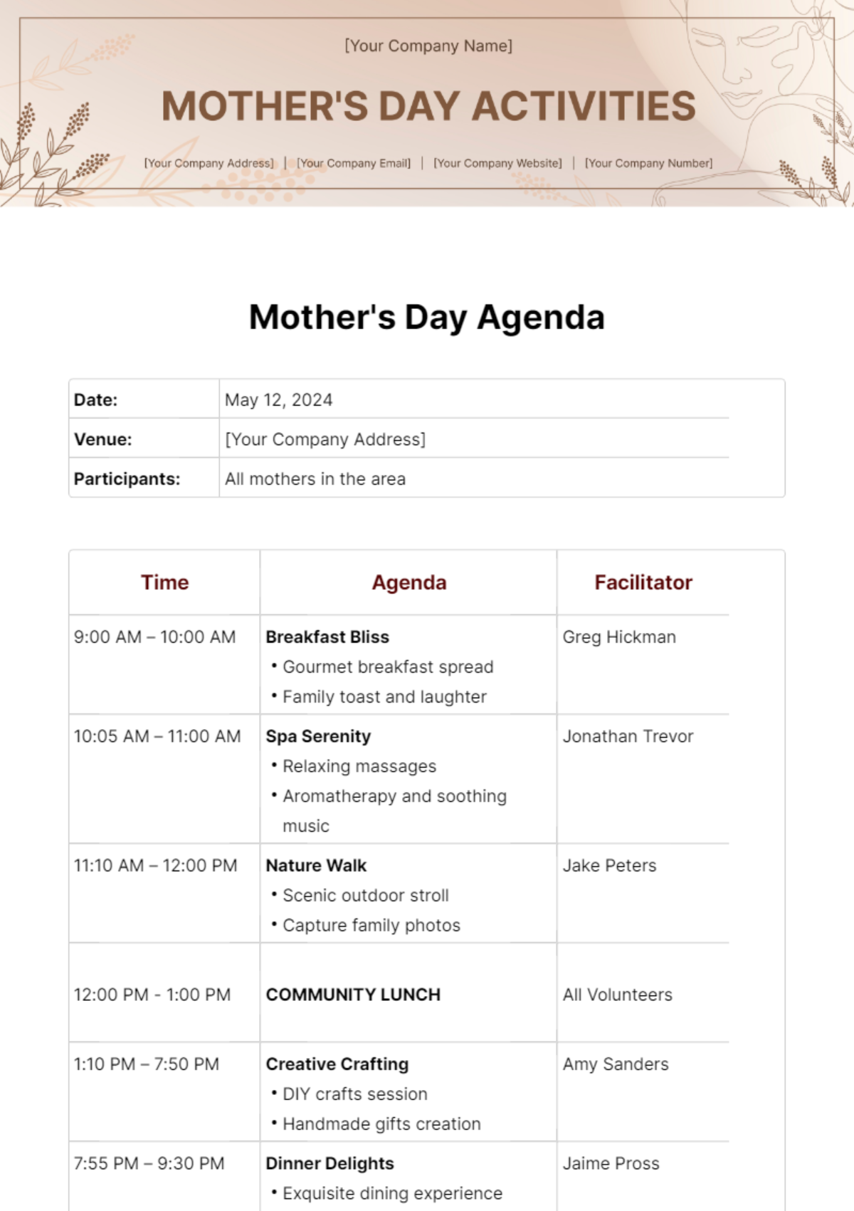 concert-lineup-itinerary-template-for-mothers-day-event