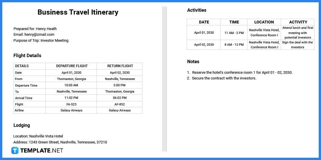 travel-itinerary-template-for-visa-application