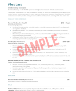 Provider Credentialing Scope Of Work Template
