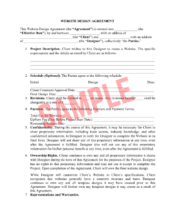 Website Redesign Scope of Work Template Website Redesign Scope of Work Template
